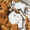 carte relief en bois europe asie afrique himalaya grand rift