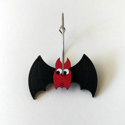 boucle d'oreilles chauve-souris