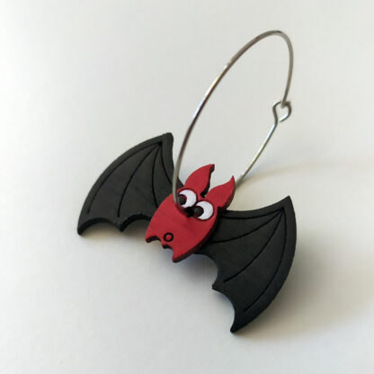 boucles d'oreilles chauves-souris