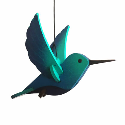 colibri bleu