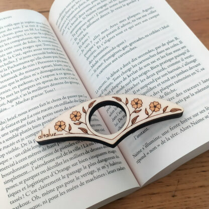 Bague de lecture en bois